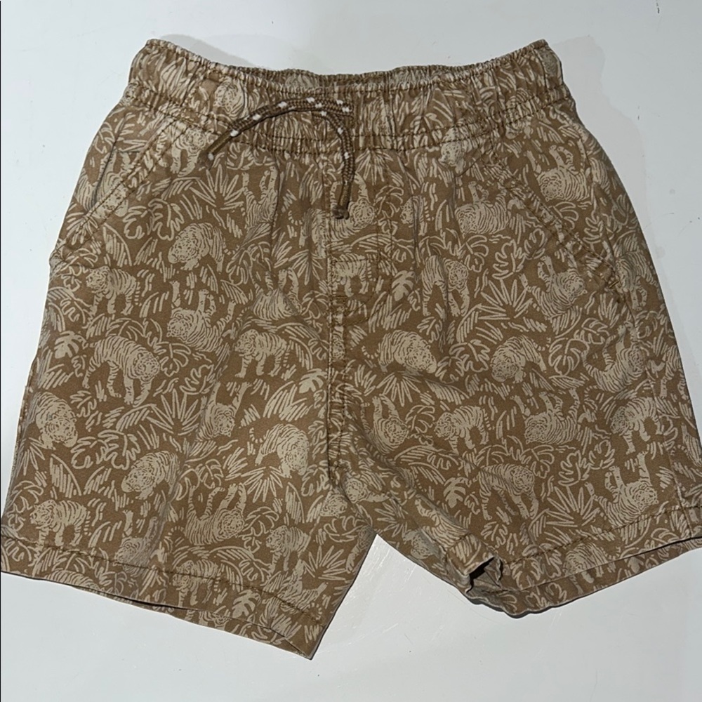 Cat & Jack Brown Patterned Shorts